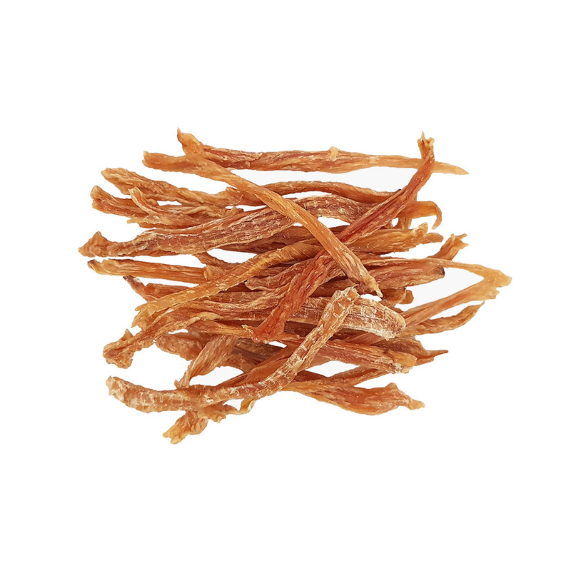 غذای تشویقی گربه هاپومیل مدل Chicken Chest Strips کد 05 وزن 30 گرم