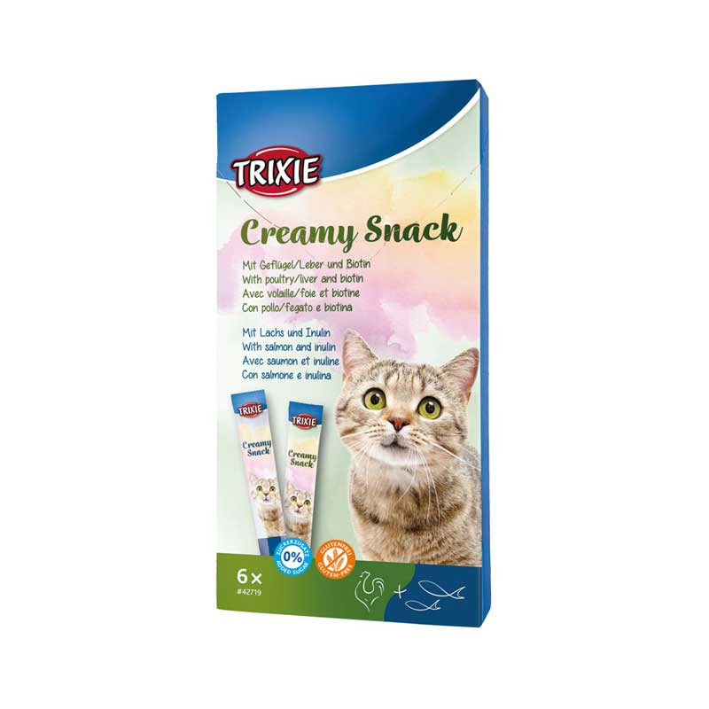 بستنی گربه تریکسی مدل Creamy Snack وزن 90 گرم