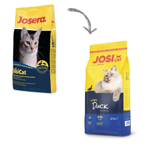 غذای خشک جوسرا مخصوص گربه های بالغ مدل Josicat duck Fish مقدار 10 کیلوگرم