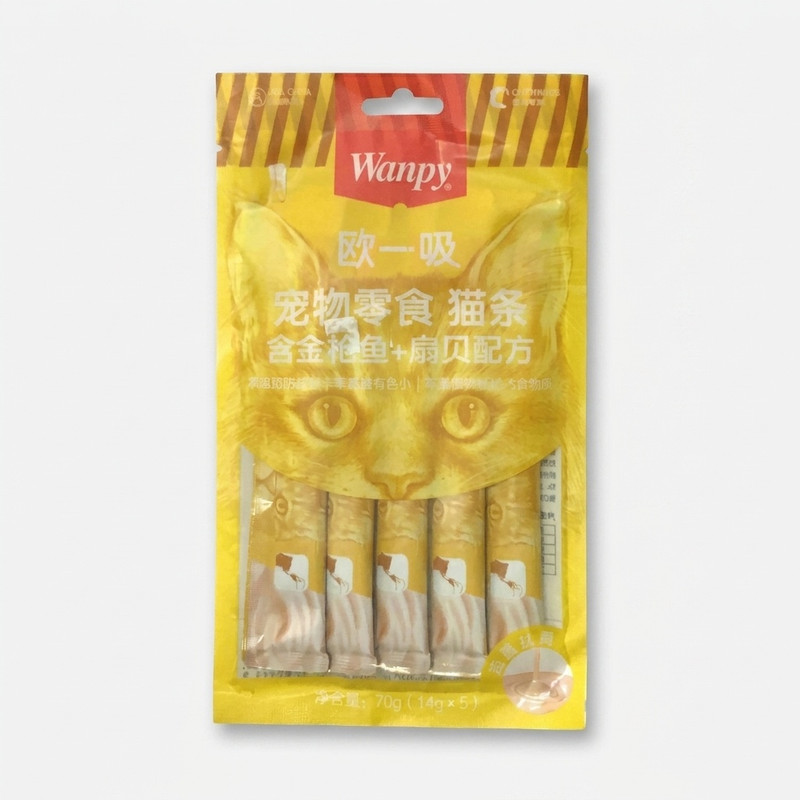 تشویقی گربه ونپی مدل yellow2 وزن 70 گرم