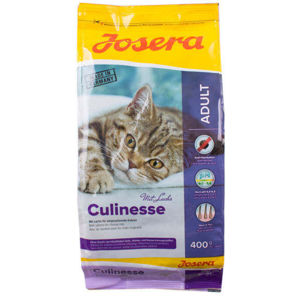 غذای خشک گربه جوسرا مدل culliness superpermium وزن 400 گرم