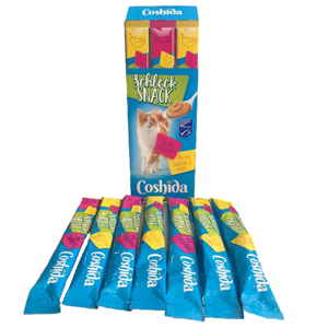 بستنی گربه کوشیدا مدل schleck snack وزن 112 گرم بسته 7 عددی