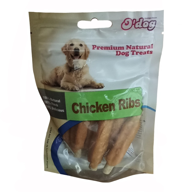 تشویقی سگ اوداگ مدل Ribs_100 وزن 100 گرم
