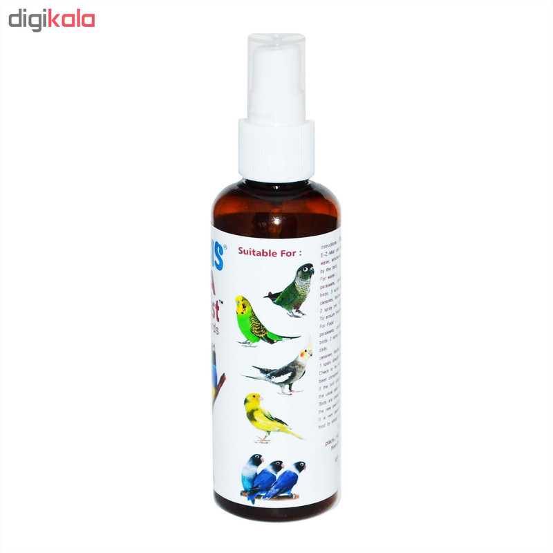 محلول مولتی ویتامین پرندگان ٱسیس مدل VITA E-Z-Mist حجم 90 میلی لیتر