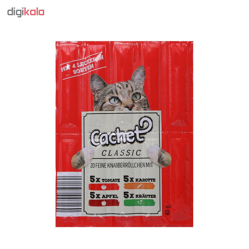 اسنک تشویقی گربه کچت مدل Tomate And Karotte بسته 10 عددی