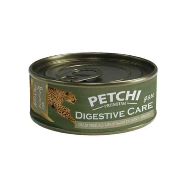 کنسروگربه پتچی مدل digestive care وزن 120 گرم
