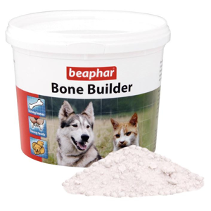 پودر مکمل استخوان سازی سگ و گربه بیفار مدل Bone Builder وزن 500 گرم