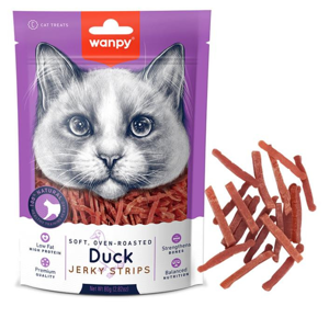 غذای تشویقی گربه ونپی مدل duck وزن 80 گرم