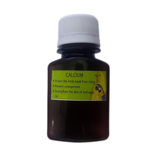 محلول کلسیم پرندگان زینتی کد C60 حجم 60 میلی لیتر