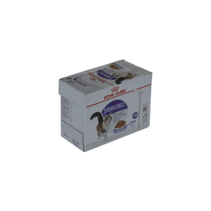 پوچ گربه بالغ رویال کنین مدل Sterilised با طعم گوشت وزن 1100 گرم بسته 12 عددی