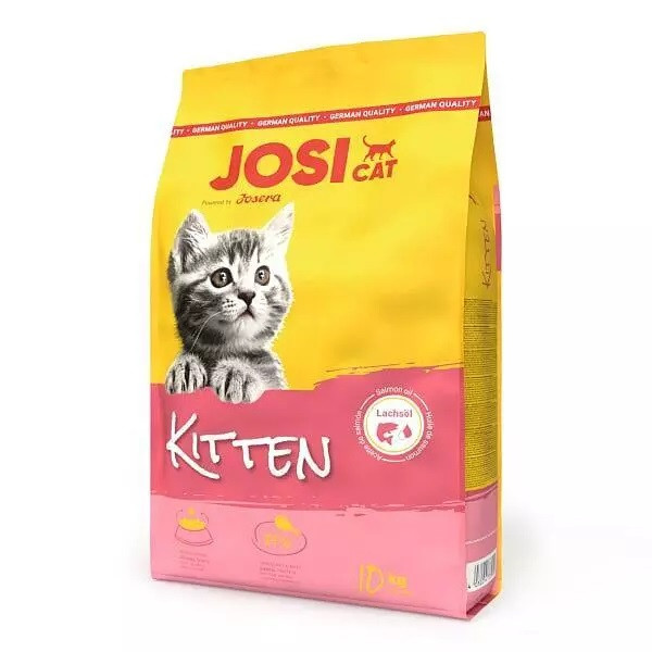 غذای خشک بچه گربه جوسرا مدل طعم مرغ Josicat kitten وزن 1 کیلوگرم