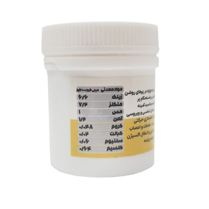 پک کامل مولتی مینرال ، عناصر کمیاب و پربیوتیک میکسرال مناسب نطفه وپر وسلامت و رشد پرنده مدل 24 عددی