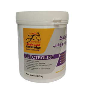 مکمل الکترولیت اسب فست‌کوک مدل Electrolike وزن 1 کیلوگرم