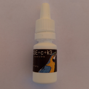 قطره تقویت کننده پرندگان زینتی مدل AD3E+c+k3 حجم 30 میلی لیتر