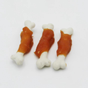 غذای تشویقی سگ کینگ چوی مدل chicken calcium bone وزن خالص 95 گرم