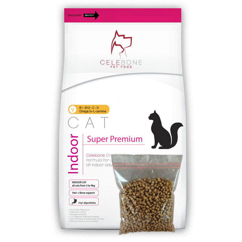 غذای خشک گربه سلبن مدل Indoor Cat وزن 1 کیلوگرم
