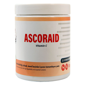 قرص جویدنی سگ و گربه وی اس دی مدل ویتامین سی Ascoraid وزن 120 گرم